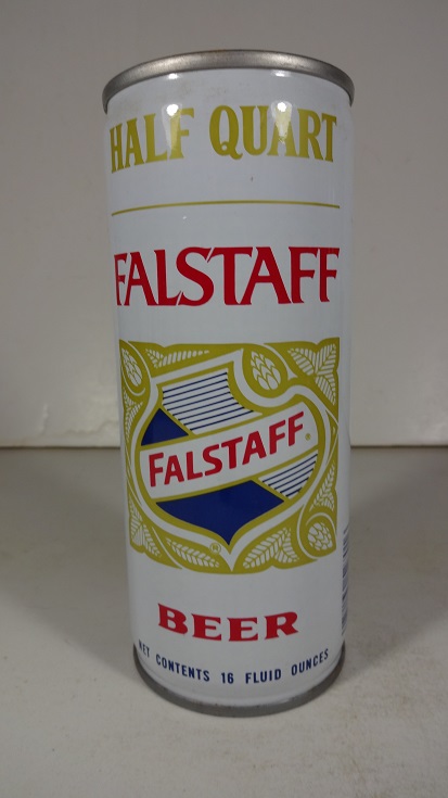 Falstaff - gold/blue - crimped - 16oz